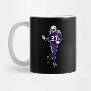 JC Jackson #27 Celebrates His Pick Mug